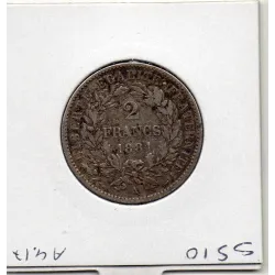 2 Francs Cérès 1881 A Paris TTB-