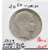 20 francs Turin 1929 Sup