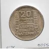 20 francs Turin 1933 Rameaux court Sup