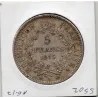 5 francs Hercule 1875 grand A Paris TTB+