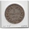 5 francs Louis Philippe 1844 W Lille TB