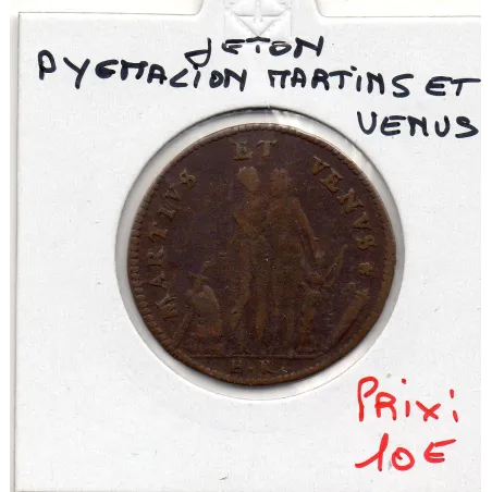 Jeton de nuremberg Pygmalion, MARTIVS et VENVS