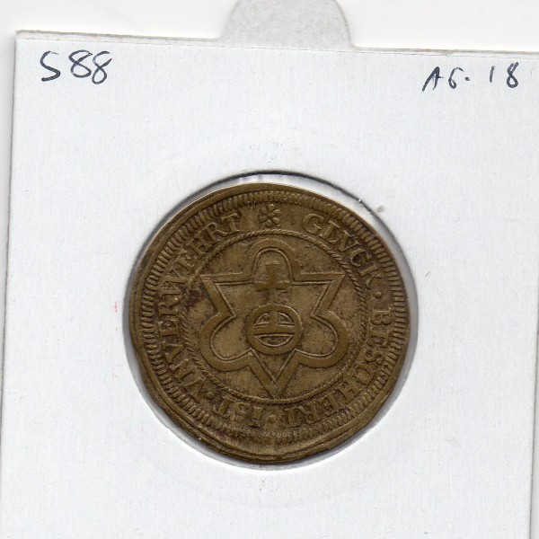 Jeton Nuremberg Au globe, Soleil et Lune ND Sup