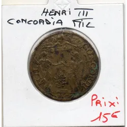 Jeton Henri II CONCORDIA MIL ND TTB-