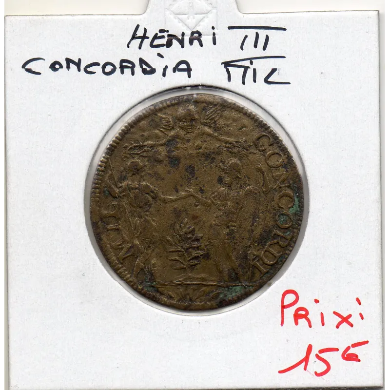 Jeton Henri II CONCORDIA MIL ND TTB-