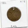 Jeton Henri III AVT CAESAR AVT NIHIL, MANET VLTIMA COELO ND TTB+ feuardent 11834