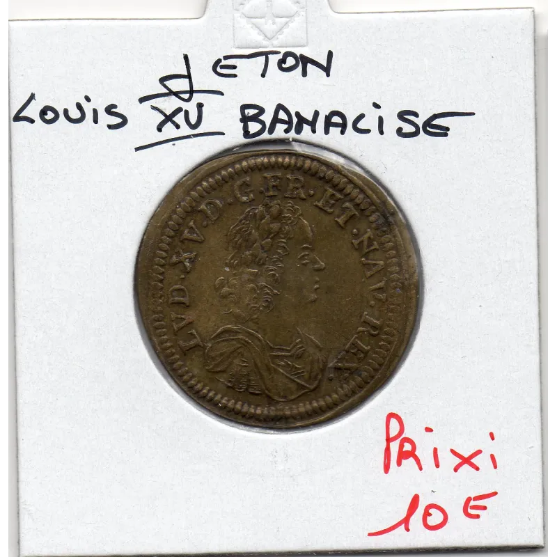 Jeton Louis XV Nuremberg Banalisé ND Sup