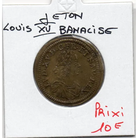 Jeton Louis XV Nuremberg Banalisé ND Sup