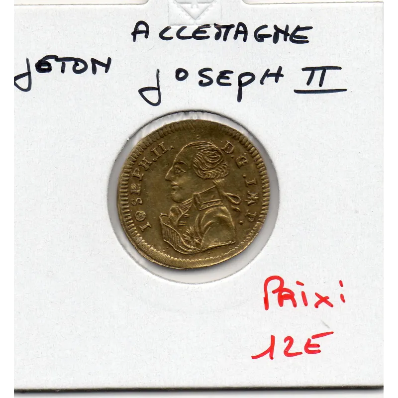 Jeton Saint Empire Joseph II laiton, Sup