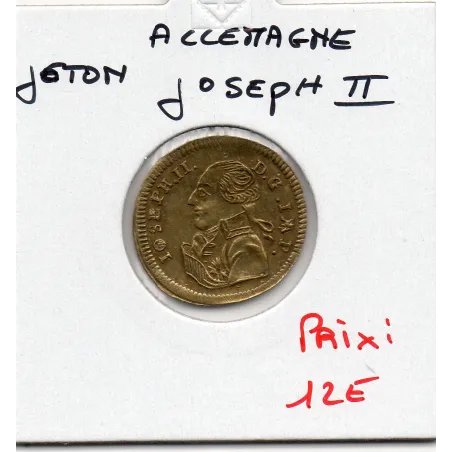 Jeton Saint Empire Joseph II laiton, Sup