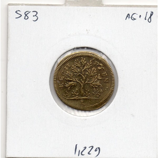 Jeton Saint Empire Joseph II laiton, Sup