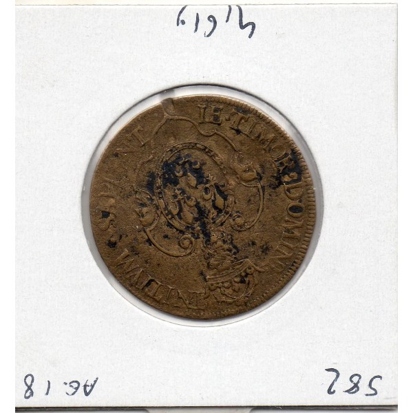 Jeton Henri II et Catherine de Médicis ND TTB