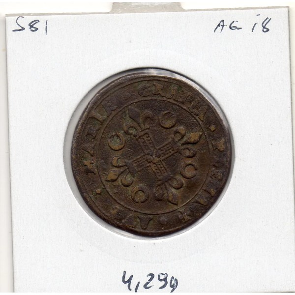 Jeton Henri II et Catherine de Médicis ND TB+ feuardent 11619