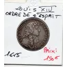 Jeton Louis XIV, Ordre royale du Saint-Esprit, 1665 TTB Argent