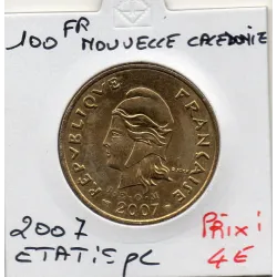 Nouvelle Calédonie 100 Francs 2007 Spl, Lec 139k