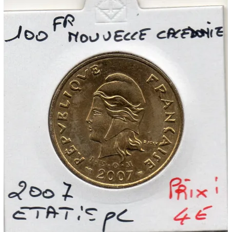 Nouvelle Calédonie 100 Francs 2007 Spl, Lec 139k