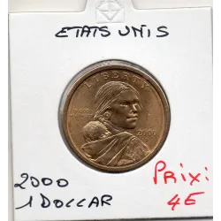 Etats Unis 1 Dollar 2000 P Sup+, KM.310 Sacagawea