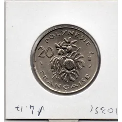 Polynésie Française 20 Francs 1983 Sup+, Lec.94