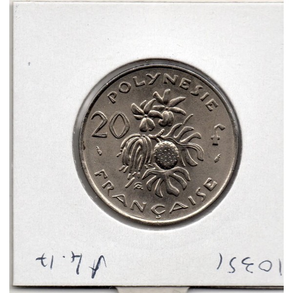 Polynésie Française 20 Francs 1983 Sup+, Lec.94
