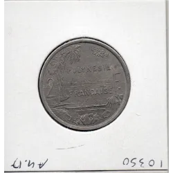 Polynésie Française 2 Francs 1979 Sup, Lec.27