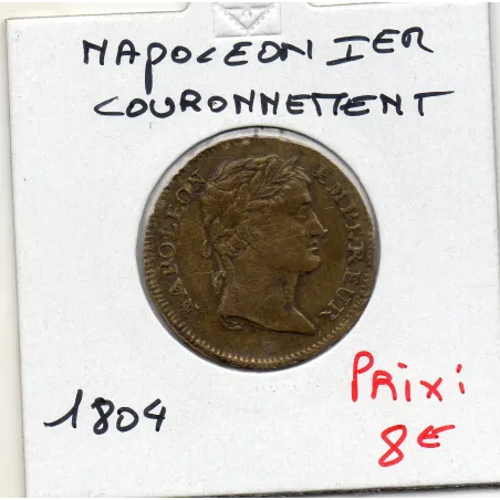 Jeton Napoleon 1er Couronnement, 23 novembre 1804