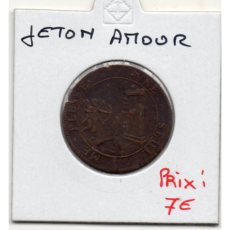 Jeton Amour et Cupidon ND TTB