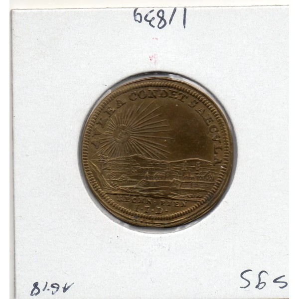 Jeton Louis XV AUREA CONDET SAECULA ND Spl