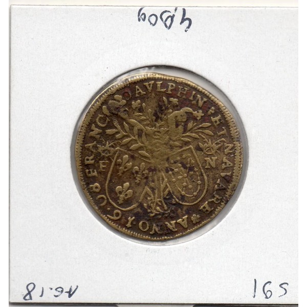 Jeton Henri IV, FRANC DAVLPHIN ET NAVARRE, 1608 TB