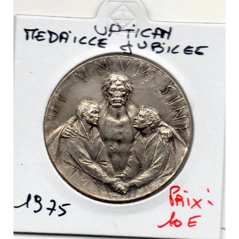 Medaille Jubilée Vatican Sup 1975 bronze plaqué Medaille Jubilée Vatican Sup 1975 bronze plaqué