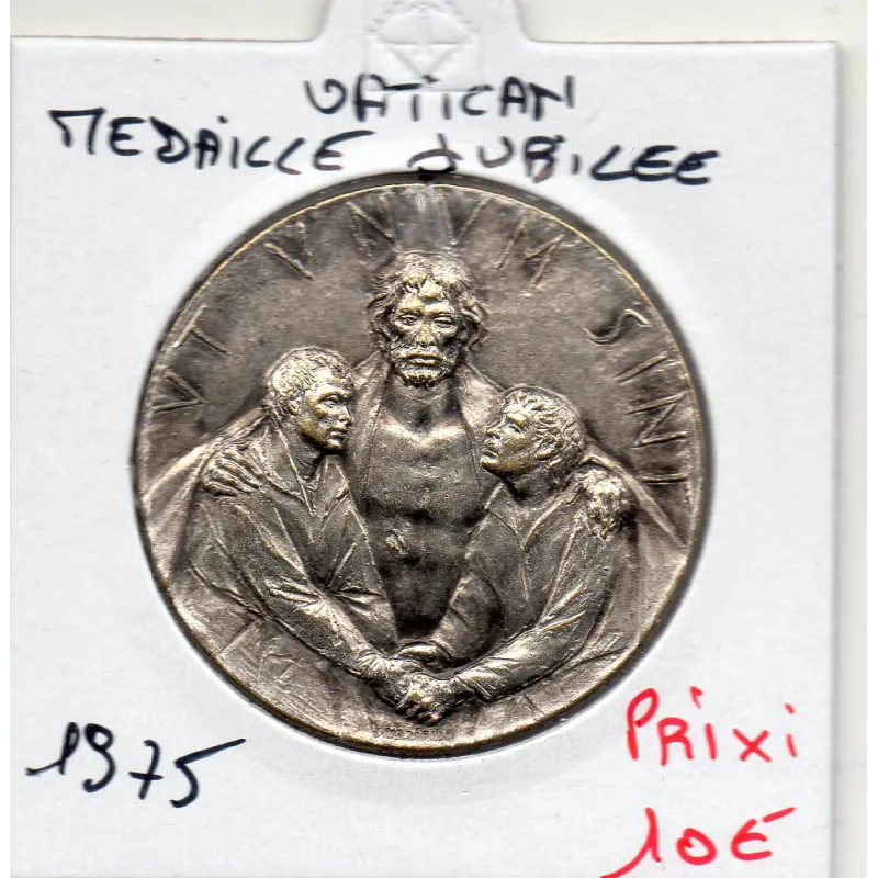 Medaille Jubilée Vatican Sup 1975 bronze plaqué Medaille Jubilée Vatican Sup 1975 bronze plaqué
