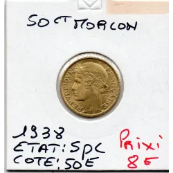 50 centimes Morlon 1938 Spl