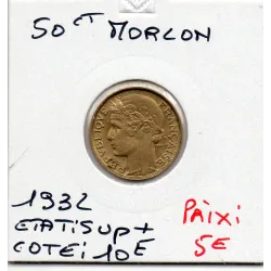 50 centimes Morlon 1932 Sup+