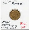 50 centimes Morlon 1932 Sup+