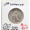 2 Francs Semeuse Argent 1904 Sup-