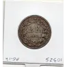 Suisse 2 francs 1894 A TTB-, KM 21 pièce de monnaie