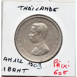 Thailande 1 Baht an 122 - 1903 TTB, KM.34a Rama V