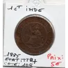 Indochine 1 cent 1885 TTB+, Lec.37 Liberté