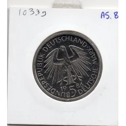 Allemagne RFA 5 deutche mark 1986 D, Spl KM.164 Université d'Heidelberg