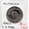 Allemagne RFA 5 deutche mark 1982 F, Spl KM.157 Conference ONU Stockholm