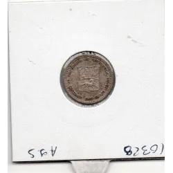 Venezuela 25 centimos 1965 Sup, KM.Y40 Nickel