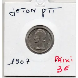 Jeton PTT 1937 FDC