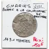 Blanc a la couronne de Bretagne Nantes Charles VIII (1491) Sup