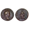 Dupondius de Vespasien (71) ric.1148 Rome assises