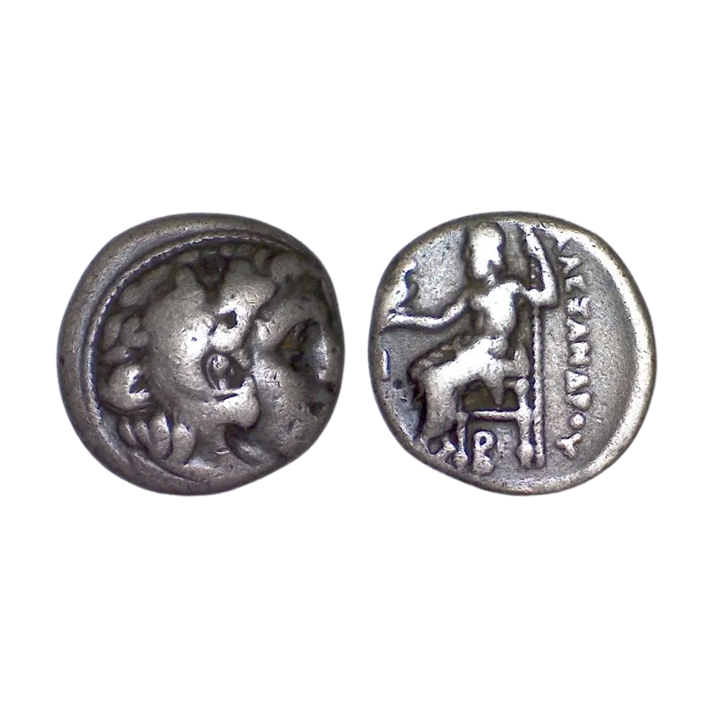 Macedoine, Alexandre III dit "le grand" Drachme (-319 à -310) Lampsaque Macedoine, Alexandre III dit "le grand" Drachme (-319 à -310) Lampsaque