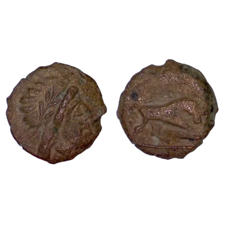 Massalia, Marseille Petit bronze au taureau (-121 à -49) monnaie