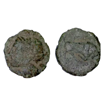 Massalia, Marseille Petit bronze au taureau (-121 à -49) monnaie
