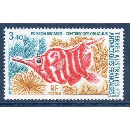 Timbre TAAF Yvert No 178 Poisson Bécasse Neuf ** 1993