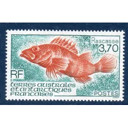 Timbre TAAF Yvert No 190 Rascasse Neuf ** 1994