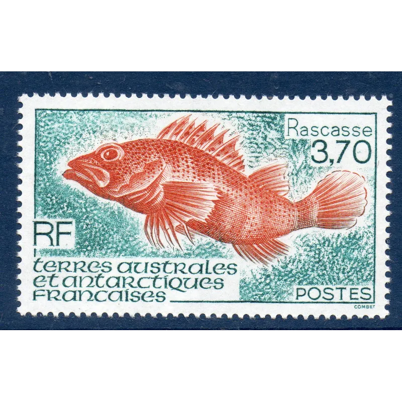 Timbre TAAF Yvert No 190 Rascasse Neuf ** 1994