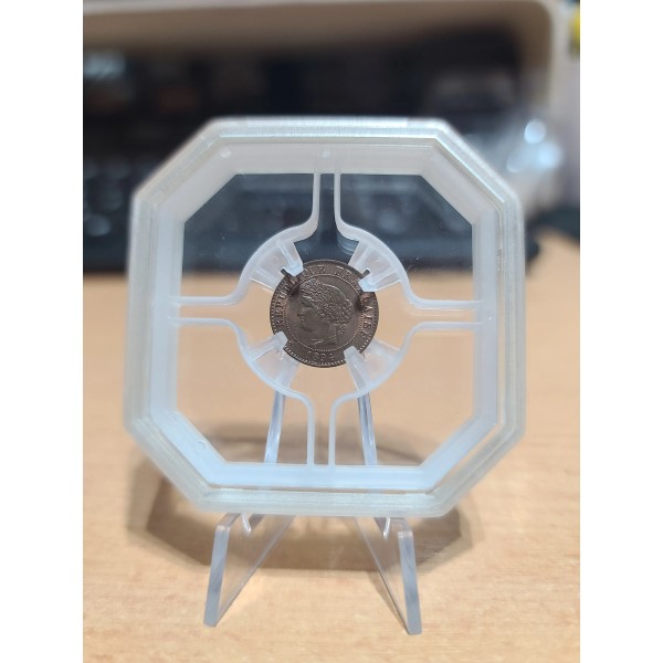 1 centime Cérès 1897 A Paris Spl GENI MS63